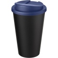 Americano® Eco 350 ml taaskasutatud trummel koos lekkekindla kaanega, Sinine / Täismust