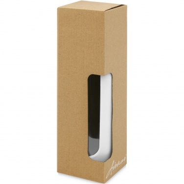 Logotrade meene foto: Tidan 600 ml borosilikaatklaasist pudel silikoonkäepidemega