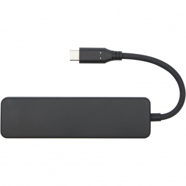 Logo trade firmakingituse pilt: Loop RCS taaskasutatud plastist multimeediumiadapter USB 2.0-3.0 HDMI-pordiga