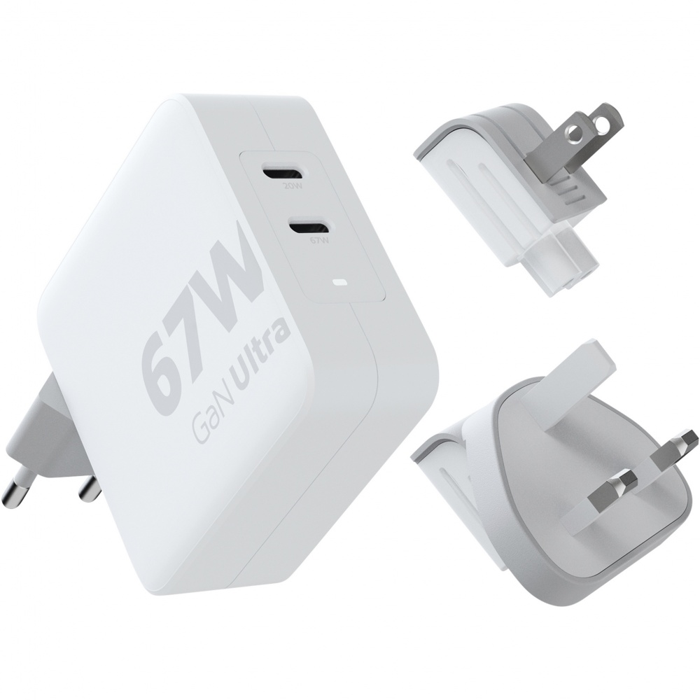 Logotrade firmakingi foto: Xtorm XVC2067 GaN Ultra 67W reisilaadija 100W USB-C PD-kaabliga