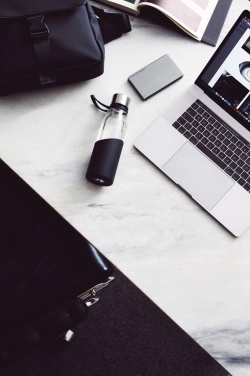 Logo trade meene pilt: Vinga klaasist Lean klaasist veepudel