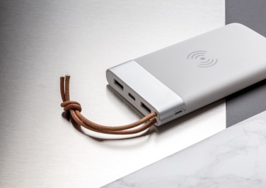 Logotrade ärikingid pilt: Aria 8000 mAh 5W juhtmevaba laadimise akupank