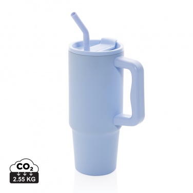Logo trade reklaamkingi pilt: Embrace deluxe roostevabast terasest termoskruus, 900 ml