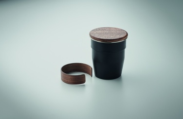 Logotrade ärikingid pilt: Pähklise viimistlusega termostops, 350 ml