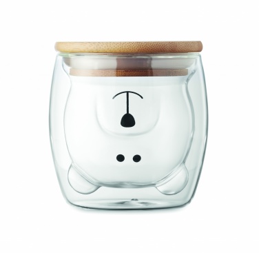 Logo trade reklaamtoote pilt: Kaheseinaline borosilikaatkruus