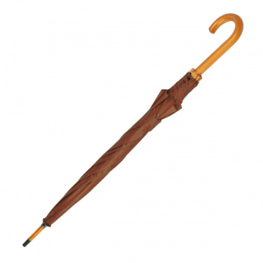 Logotrade meene foto: Puidust sangaga automaatselt avatav vihmavari Nancy