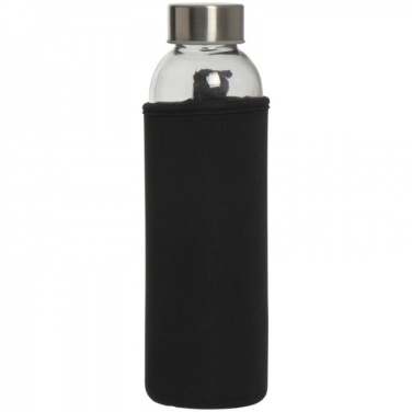 Logotrade firmakingi foto: Klaaspudel Klagenfurt roostevabast terasest korgiga 500 ml