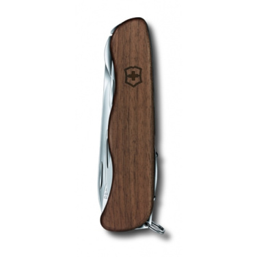 Logo trade reklaamtoote pilt: Taskunuga Forester puidust Victorinox