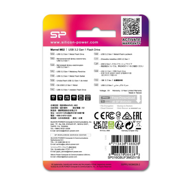 Logo trade meene pilt: Mälupulk Silicon Power Marvel – M02 3.2 16GB