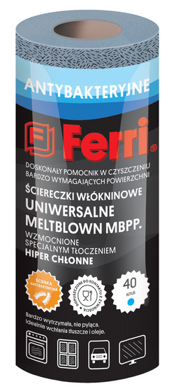 Logotrade reklaamkingid pilt: Super MELTBLOWN mittekootud puhastuslappidega rull 145021200