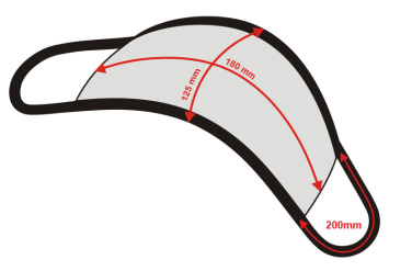 Logotrade ärikingid pilt: MARS PRO puuvillane mask (suurus M) koos tasku ja HEPA-filtriga 1380165