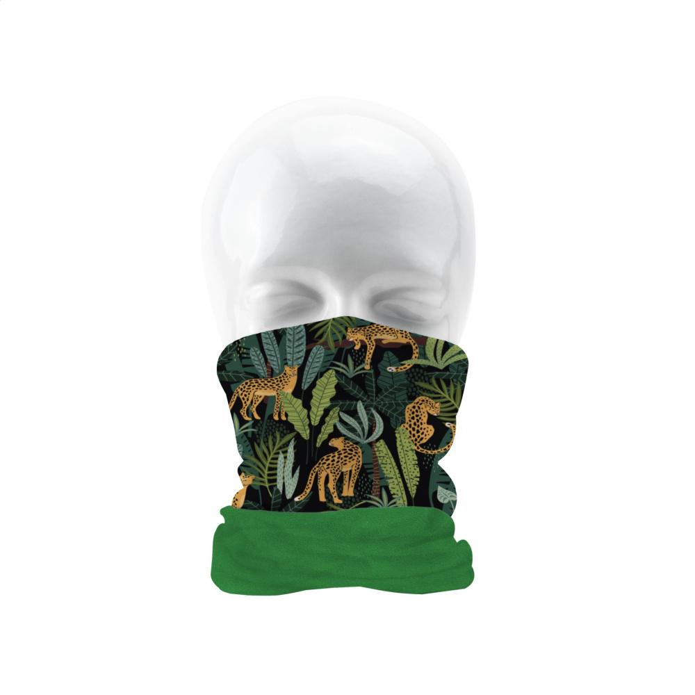 Logo trade reklaamkingitused foto: Fliisist voodriga multifunktsionaalne torusall