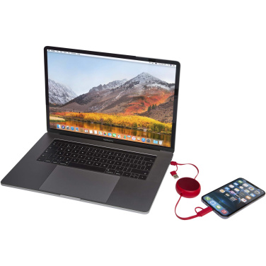 Logo trade reklaamkingituse pilt: Punane Alasia 5-in-1 laadimisjuhe