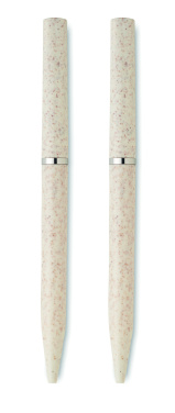 Logotrade firmakingid pilt: PEAT nisuõlest keskkonnasõbralik pastapliiatsi komplekt