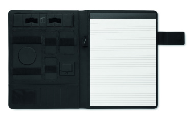 Logotrade reklaamkingid pilt: BURGUS A4 kaust ja juhtmevaba laadija