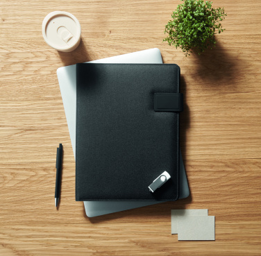 Logo trade meene pilt: BURGUS A4 kaust ja juhtmevaba laadija