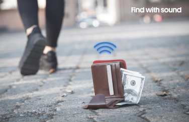 Logo trade reklaamkingi pilt: Findit RCS plastist üliõhuke asjade leidja