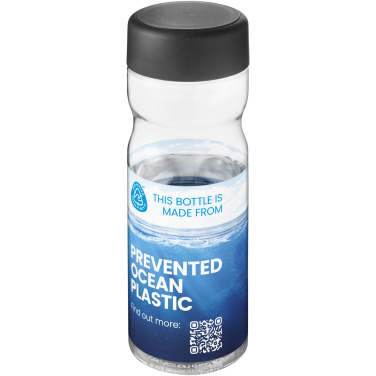Logo trade reklaamkingitused foto: H2O Active® Eco Base 650 ml keeratava korgiga veepudel