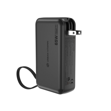Logotrade reklaamkingituse foto: Urban Vitamin Eureka hübriid GANcharger 10000mah akupank 65W