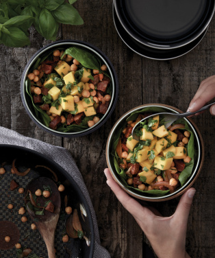 Logo trade reklaamtoote pilt: Black+Blum klaasist lõunakauss 750ml