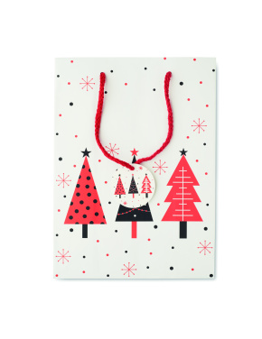 Logo trade meene pilt: Keskmise suurusega paberkinkekott BOSSA