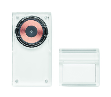 Logotrade reklaamtoote foto: CRYL akrüülist juhtmevaba laadija 15W