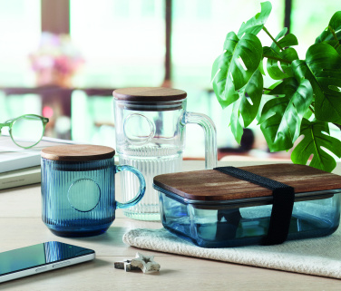 Logotrade reklaamtooted pilt: Ribiline klaasist kruus 300ml VITRIO MUG