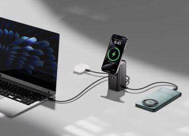 Logo trade reklaamkingituse pilt: Urban Vitamin Sunnyvale 100W 15.000mAh magnetiline akupank