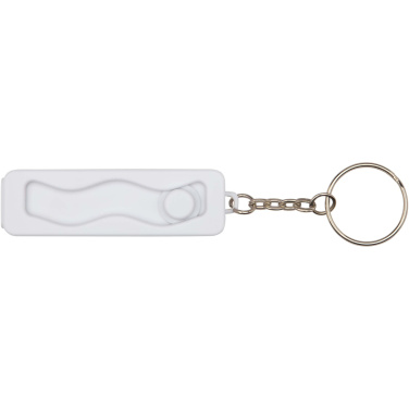 Logotrade reklaamtoote foto: Aggia telefonialus võtmehoidjaga