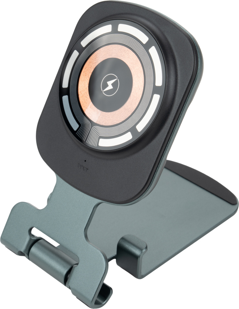 Logotrade firmakingid pilt: Telefonihoidik koos juhtmevaba laadijaga