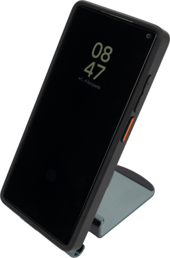 Logotrade reklaamtoote foto: Telefonihoidik koos juhtmevaba laadijaga