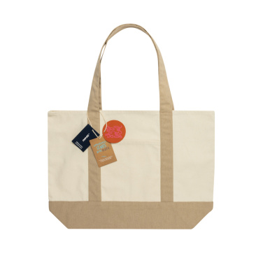 Logotrade ärikingitused pilt: SHOP LOCAL AWARE™ taaskasutatud puuvillast 350gsm kandekott