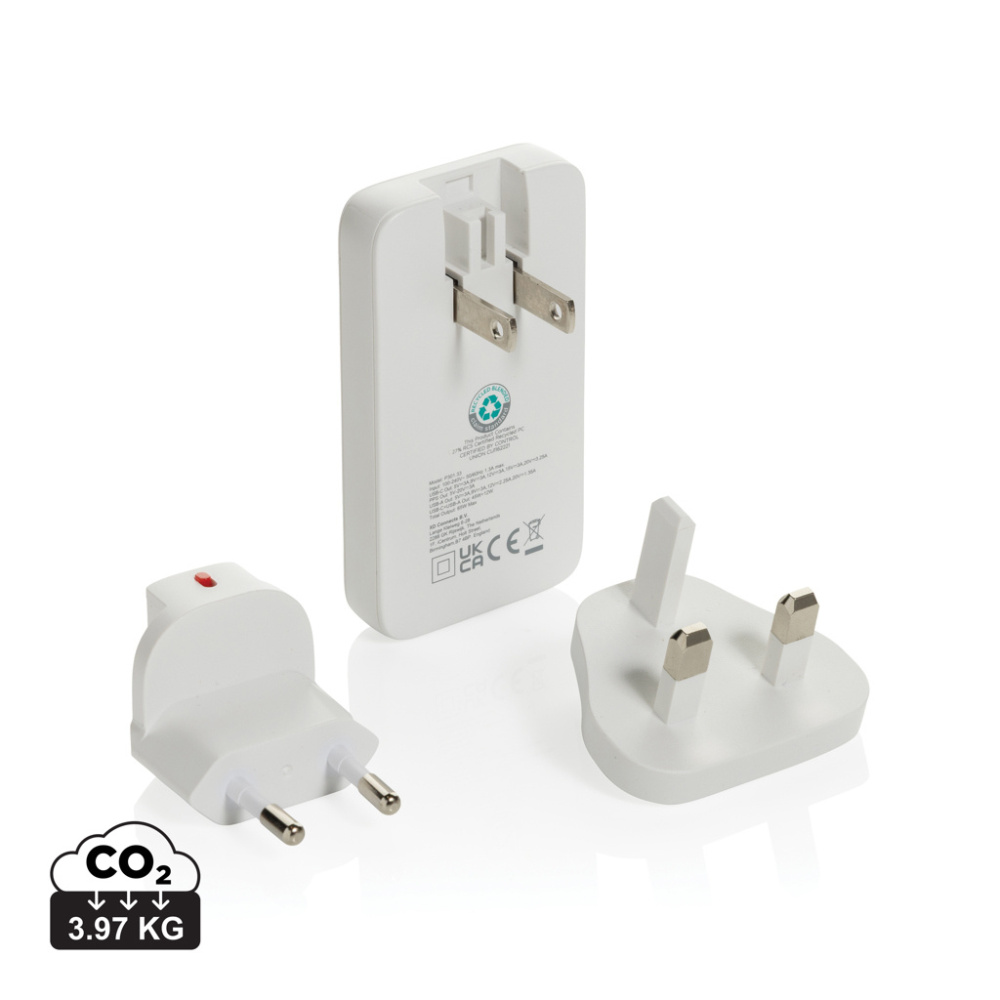 Logotrade meened pilt: Fluxo RCS 65W lame GAN laadija universaalsete pistikutega
