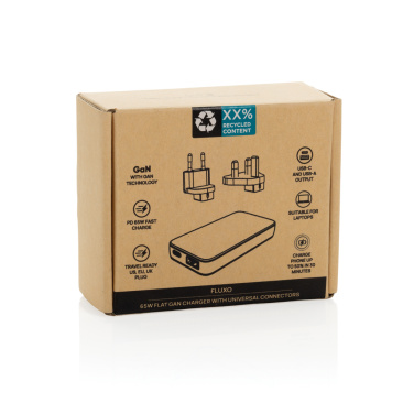 Logotrade reklaamtooted pilt: Fluxo RCS 65W lame GAN laadija universaalsete pistikutega