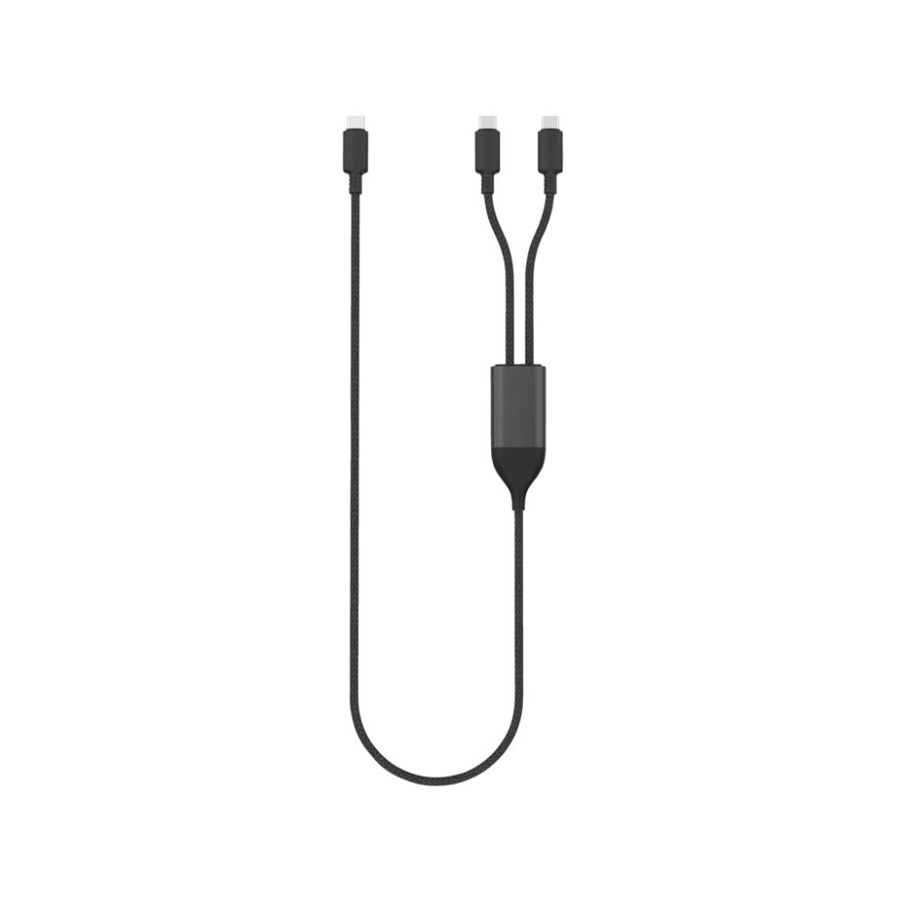 Logotrade reklaamkingi foto: Terra 100W RCS kahekordne USB-C väljundkaabel