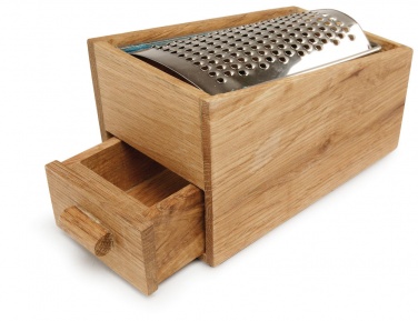 Logotrade mainoslahjat ja liikelahjat tuotekuva: Sagaform oak cheese grating box