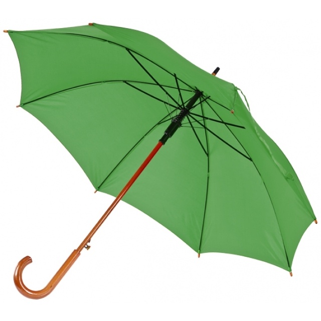 Logo trade mainostuotet tuotekuva: Automaattinen sateenvarjo Nancy, vihreä