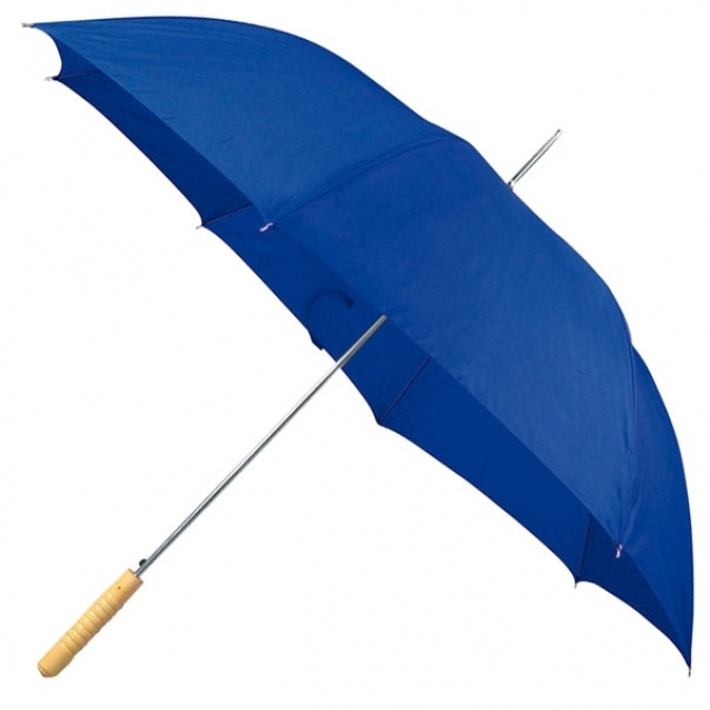 Logo trade mainoslahjat tuotekuva: Automatic umbrella 'Le Mans'  color blue