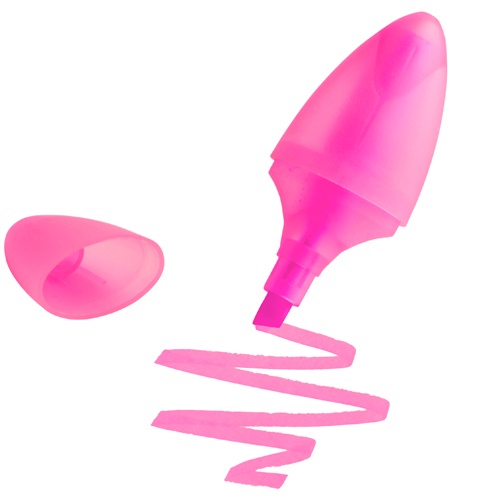 Logotrade liikelahja mainoslahja kuva: Marker, roosa