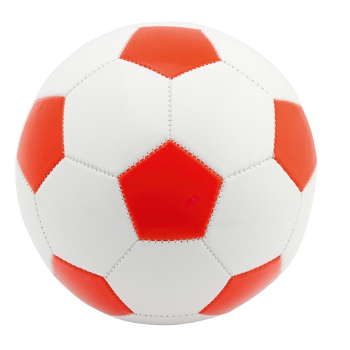Logo trade mainoslahjat tuotekuva: Jalgpall punane-valge
