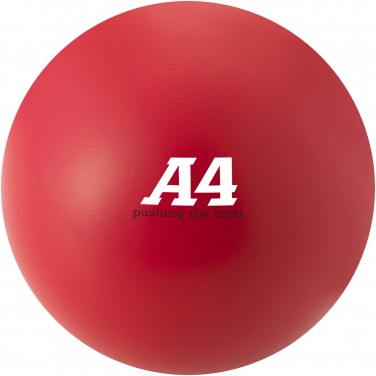 Logotrade mainostuotet kuva: Cool-stressilelu, pyöreä, punainen
