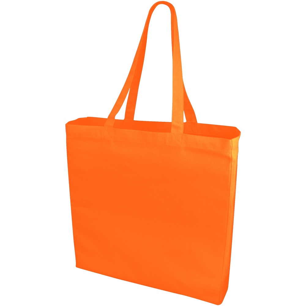 Logo trade mainoslahja ja liikelahja tuotekuva: Odessa-puuvillakassi, oranssi