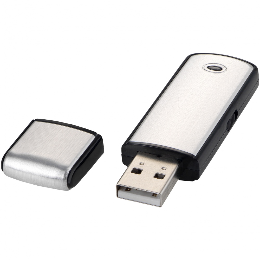 Logo trade mainoslahjat ja liikelahjat kuva: Neliönmuotoinen USB-tikku, 2 GB