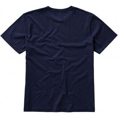 Logo trade liikelahjat mainoslahjat kuva: Nanaimo T-paita, lyhythihainen, tummansininen