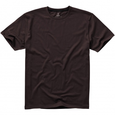 Logo trade liikelahjat tuotekuva: Nanaimo T-paita, lyhythihainen, tummanruskea