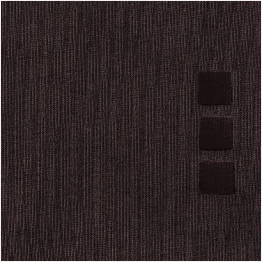 Logotrade mainoslahja tuotekuva: Nanaimo T-paita, lyhythihainen, tummanruskea