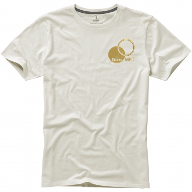 Logotrade mainoslahja tuotekuva: Nanaimo T-paita, lyhythihainen, vaaleanharmaa
