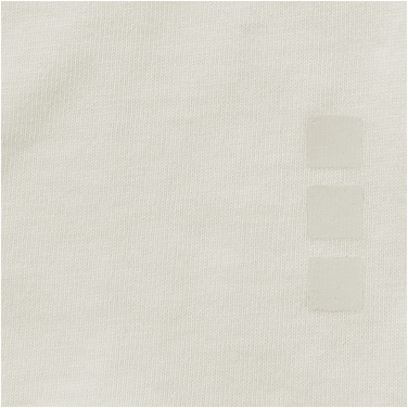 Logotrade mainostuote tuotekuva: Nanaimo T-paita, lyhythihainen, naisten, vaaleanharmaa