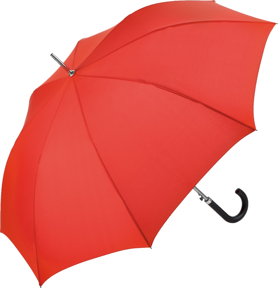 Logo trade liikelahjat tuotekuva: AC golf fiiberklaasist karkassiga vihmavari, punane