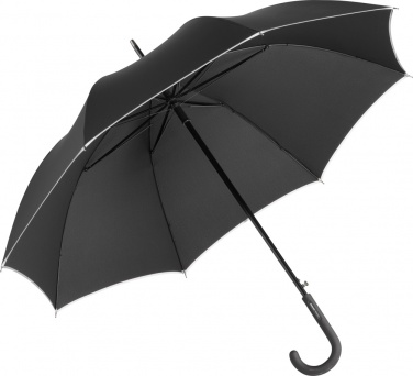 Logotrade mainoslahjat kuva: Tuulekindel keskmine vihmavari Windmatic, must